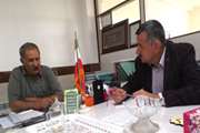 جلسه رئیس شبکه دامپزشکی با انجمن صنفی رانندگان شهرستان گرمه